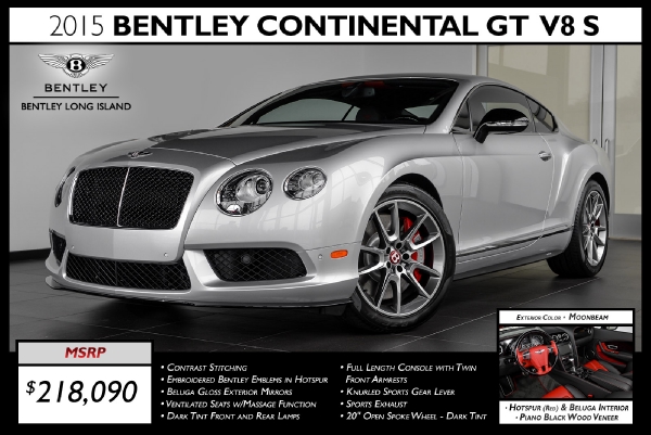 2015 Bentley Continental GT V8 S 