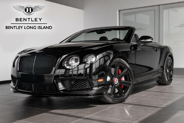 2015 Bentley Continental GT V8 S Convertible Concours Series Black