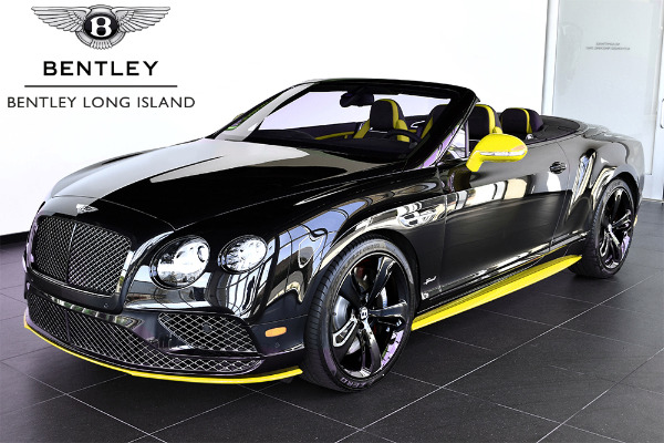 2017 Bentley Continental GT Speed Convertible Black Edition