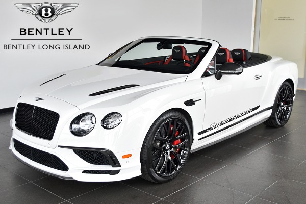 2018 Bentley Continental Supersports Convertible 