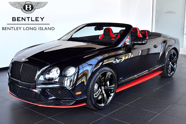 2017 Bentley Continental GT V8 S Convertible Black Edition