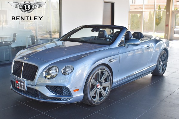 2017 Bentley Continental GT V8 S Convertible V8 S Mulliner