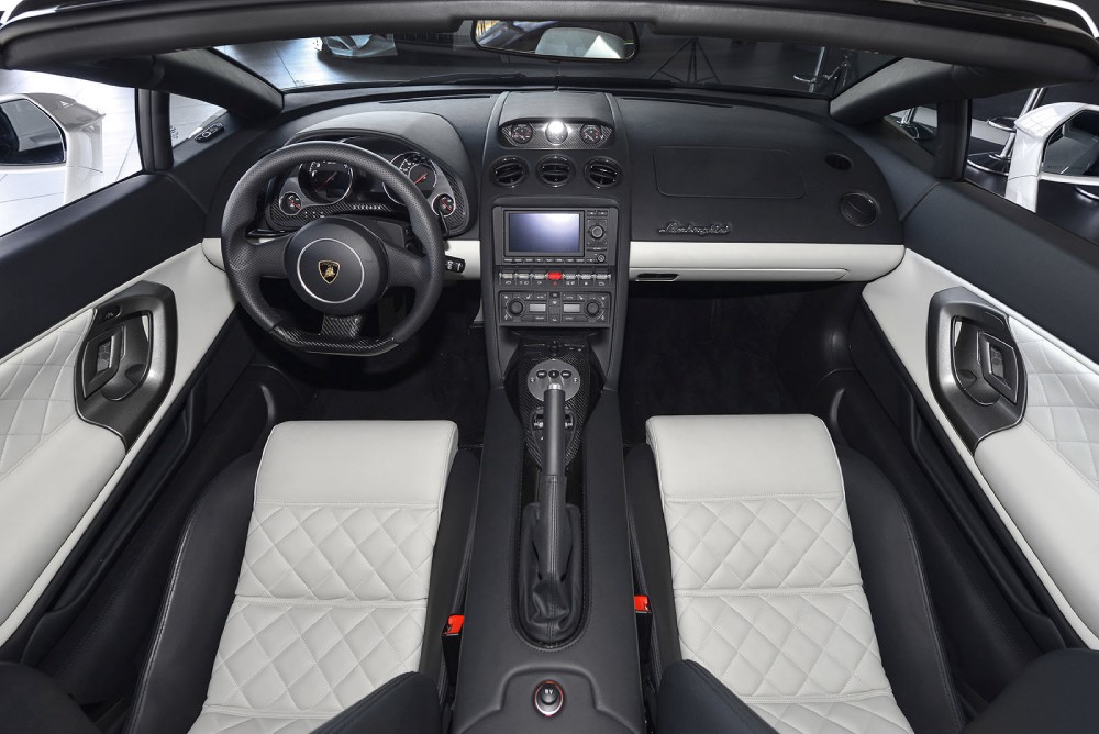 Interior Del Lamborghini Gallardo Spyder Used 2008 Lamborghini