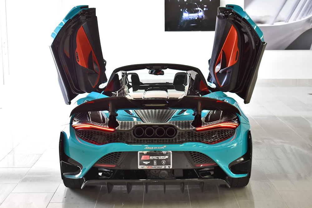 McLaren 675LT Spider in Mexico Blue - Alastair Bols